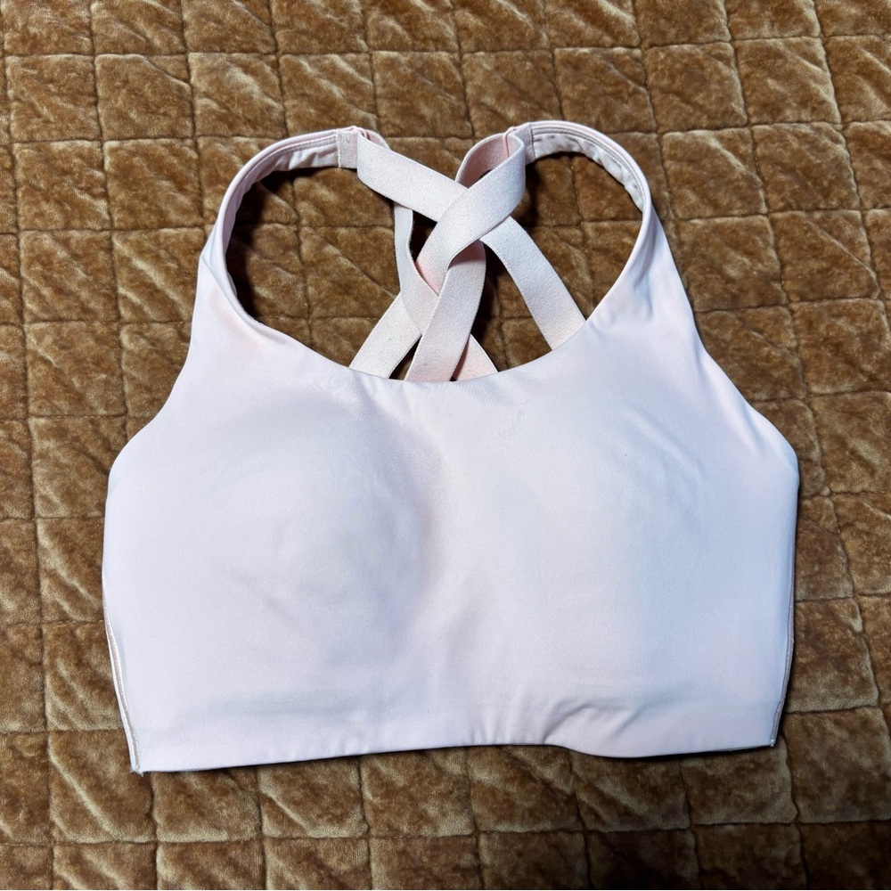 Lululemon Energy Bra High Support B–DDD Cups Pink Peony 32DD